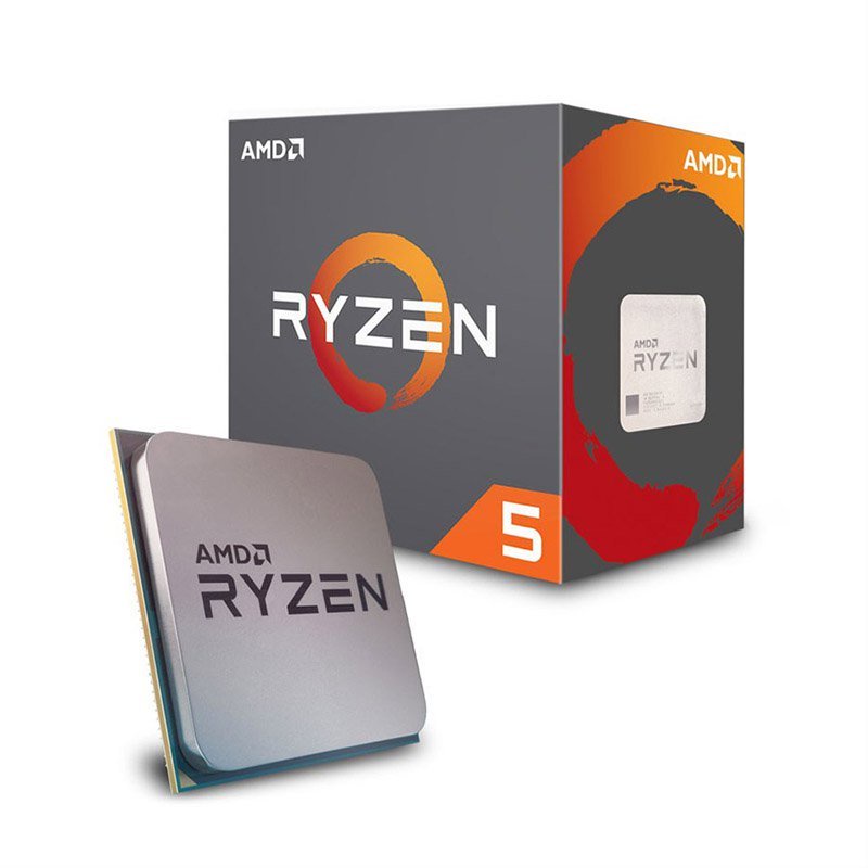 AMD Ryzen 5 2600 (Socket AM4, 3.4Ghz Turbo 3.9Ghz, 6 nhân 12 luồng, Bus 2933Mhz, 16MB cache, TDP 65W)