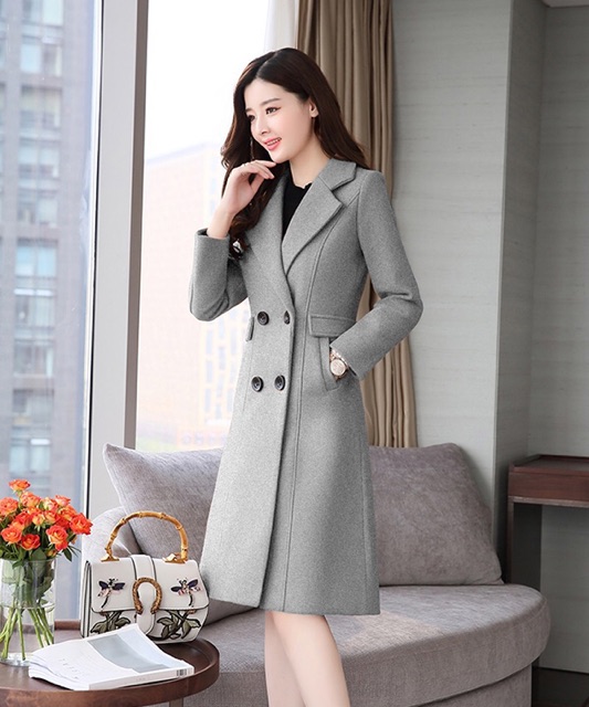 ÁO KHOÁC DẠ DÁNG DÀI CAO CẤP