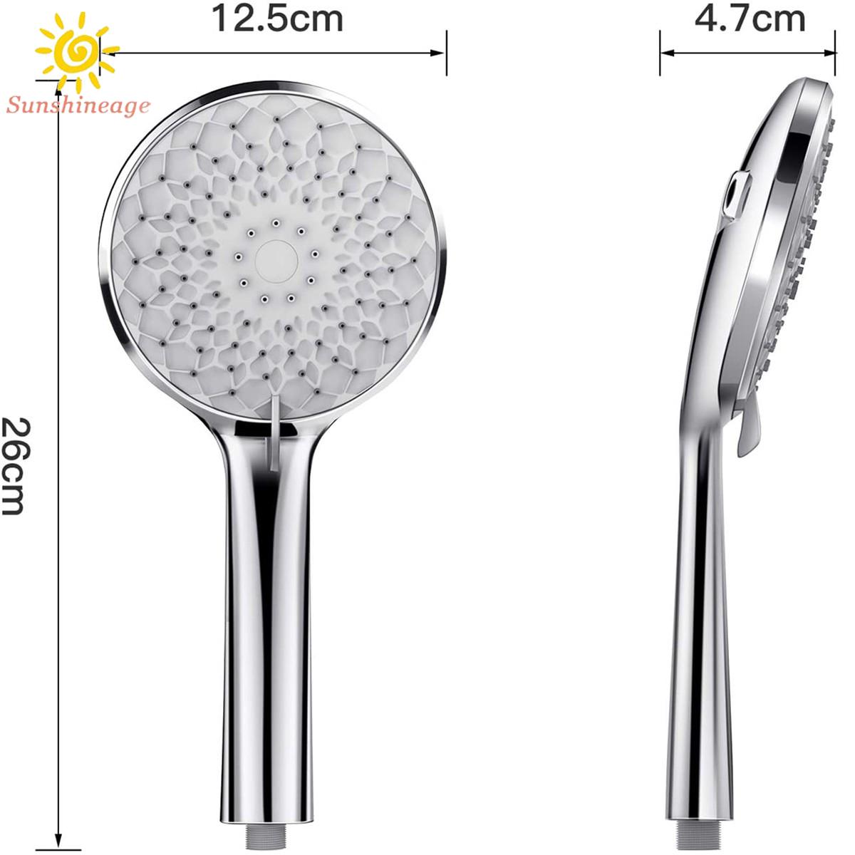 Đầu Vòi Sen 6 Chế Độ Điều Chỉnh Được Bằng Nhựa Abs