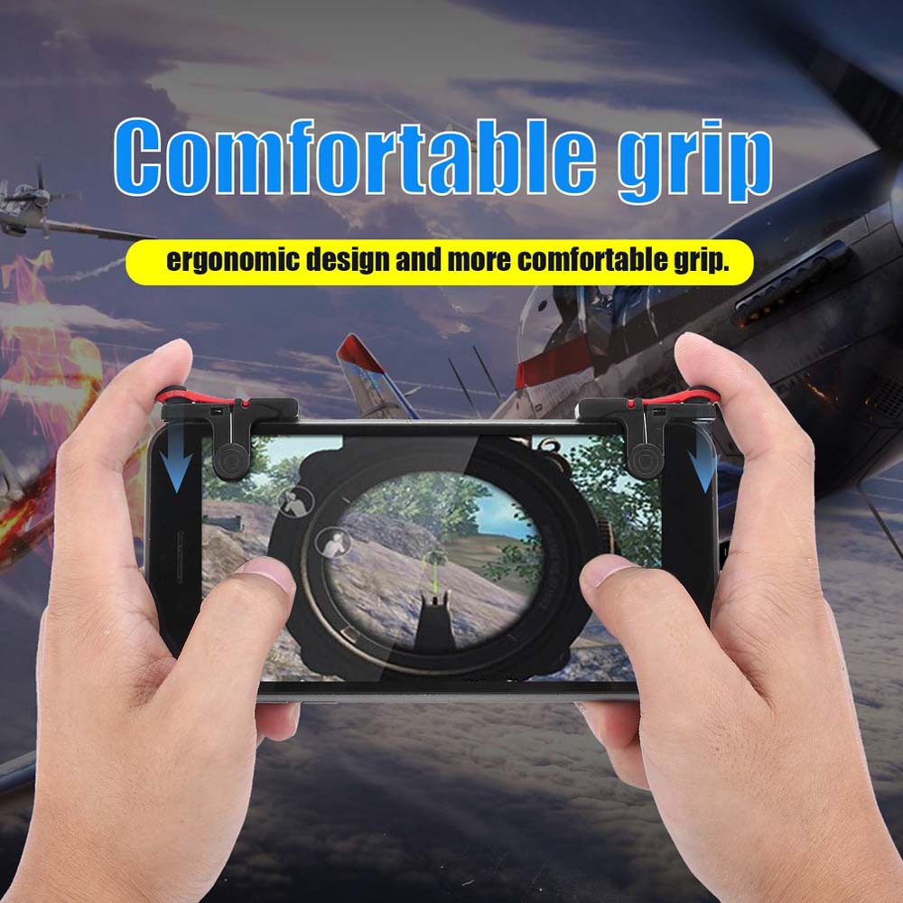 Cặp nút bấm điều khiển chơi game PUBG L1R1 dành cho điện thoại