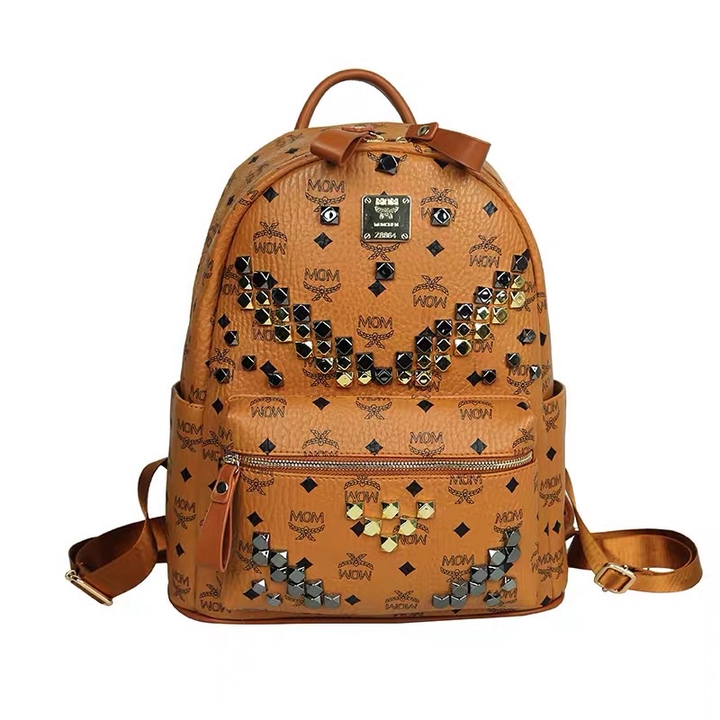 Balo đi học Balo thời trang MoM đinh tán phong cách Hàn Quốc