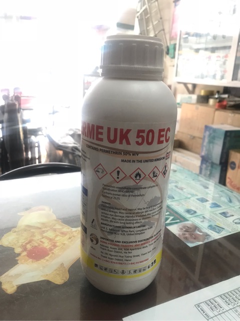 [Mã 154FMCGSALE giảm 8% đơn 500K] Thuốc diệt muỗi Permer Uk 50EC- nhập khẩu anh quốc