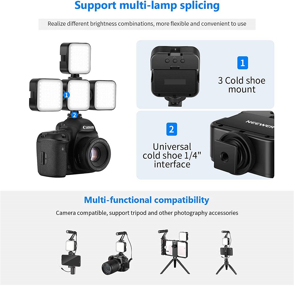 Bảng Điều Khiển Đèn LED Mini 49 Độ Sáng Cao | BigBuy360 - bigbuy360.vn