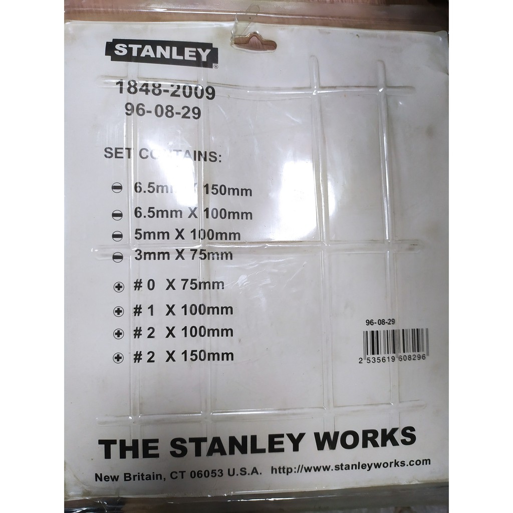 Bộ tô vít 8 cây Stanley