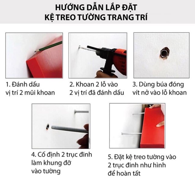 Kệ trang trí treo tường