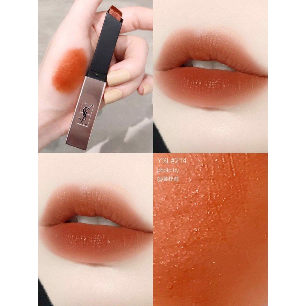 Son môi cao cấp YSL The Slim Glow Matte Lipstick HOT TREND 2021 | BigBuy360 - bigbuy360.vn