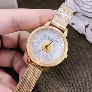 Đồng hồ nữ Olivia Burton London OBNT012 Cao cấp - dây thép lưới