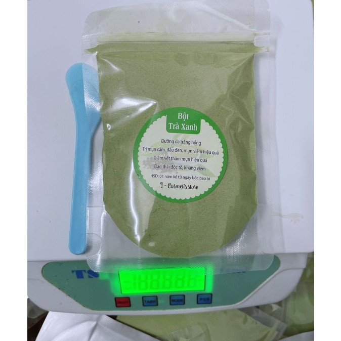 trà xanh 100 gram tặng kèm que đắp mặt | BigBuy360 - bigbuy360.vn