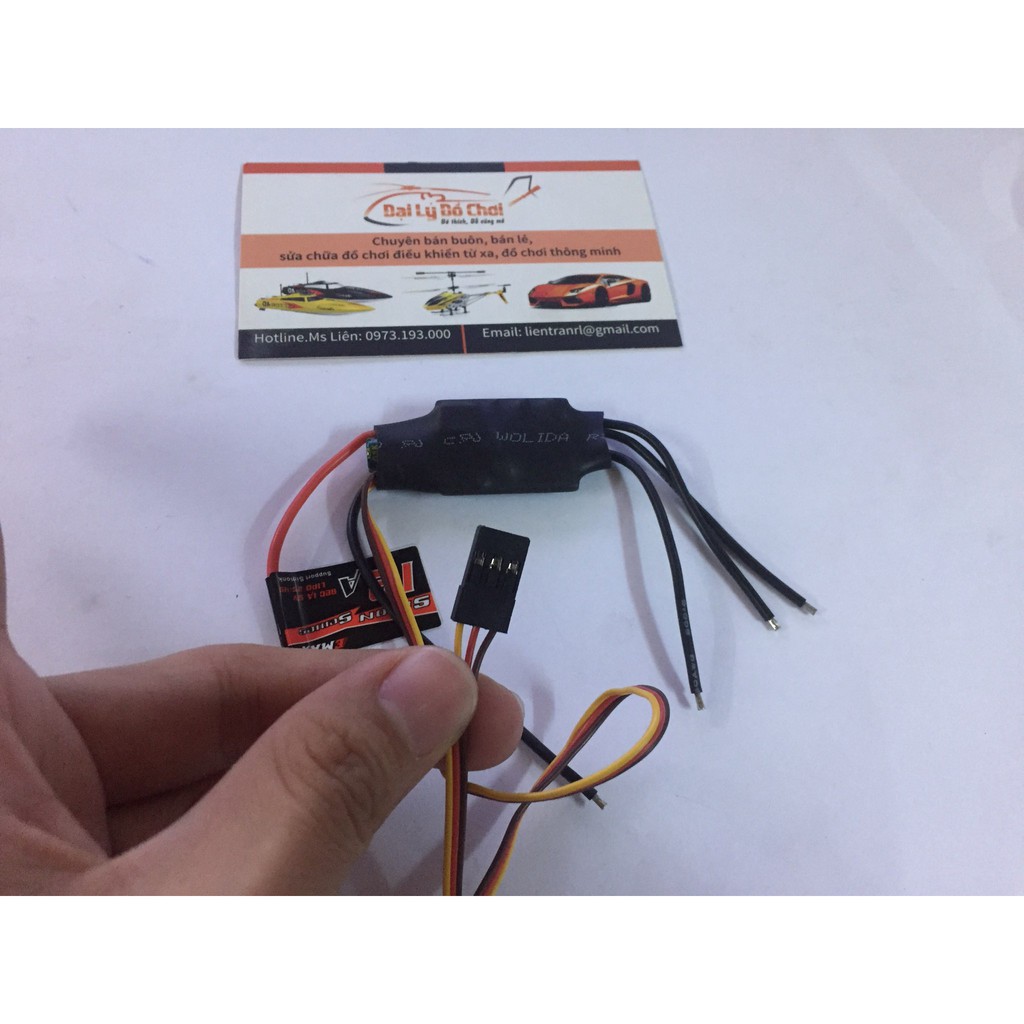Mạch điều tốc nâng cấp đuôi cho máy bay wltoy v913