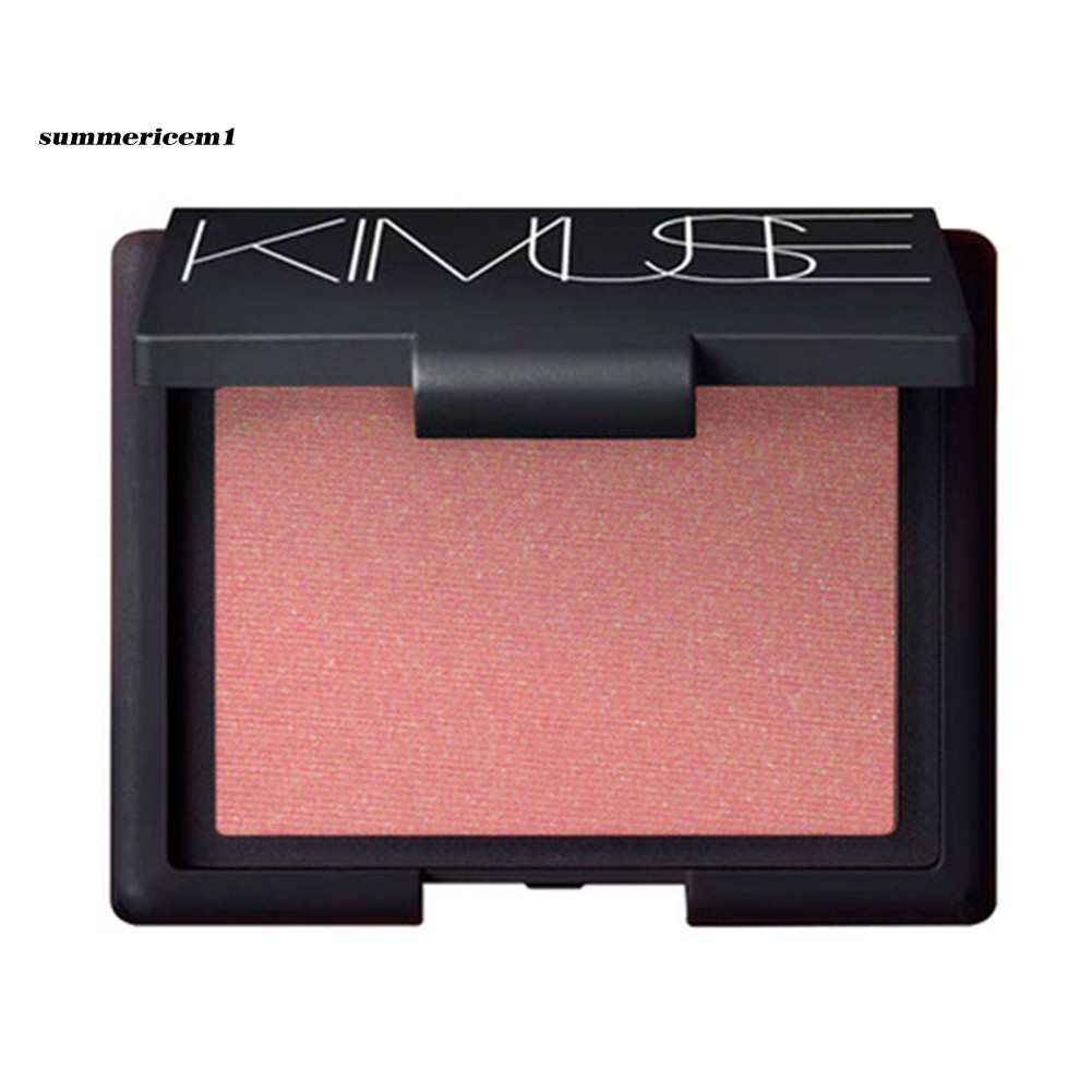 (hàng Mới Về) Phấn Má Hồng Kimuse Chống Thấm Nước Lâu Trôi Có Gương