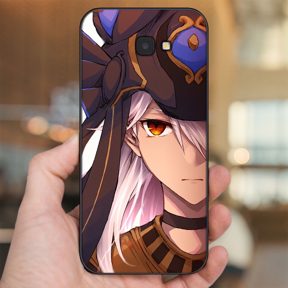 Ốp lưng Samsung J4 Plus viền đen in hình Cyno Genshin Impact