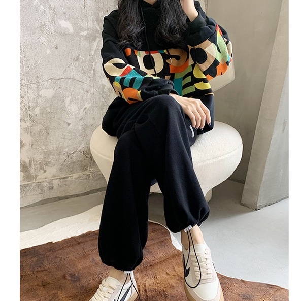 Quần dài ống rộng thời trang Hàn Quốc dành cho nữ