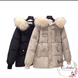 [ Có sẵn]  Áo phao béo dáng ngắn hàng đẹp