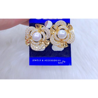 Bông tay nữ kiểu dát vàng 18k mẫu mới về