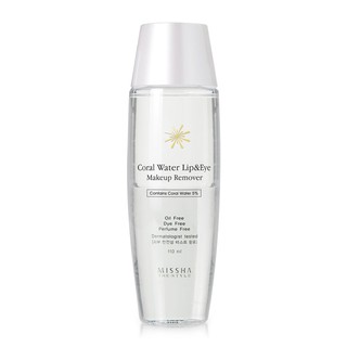 Nước tẩy trang mắt và môi Missha The Style Coral Water Lip & Eye Makeup Remover 110ml-M1551