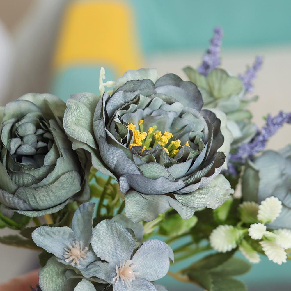 Bó Hoa Mẫu Đơn Giả 5 Bông Trang Trí Tiệc