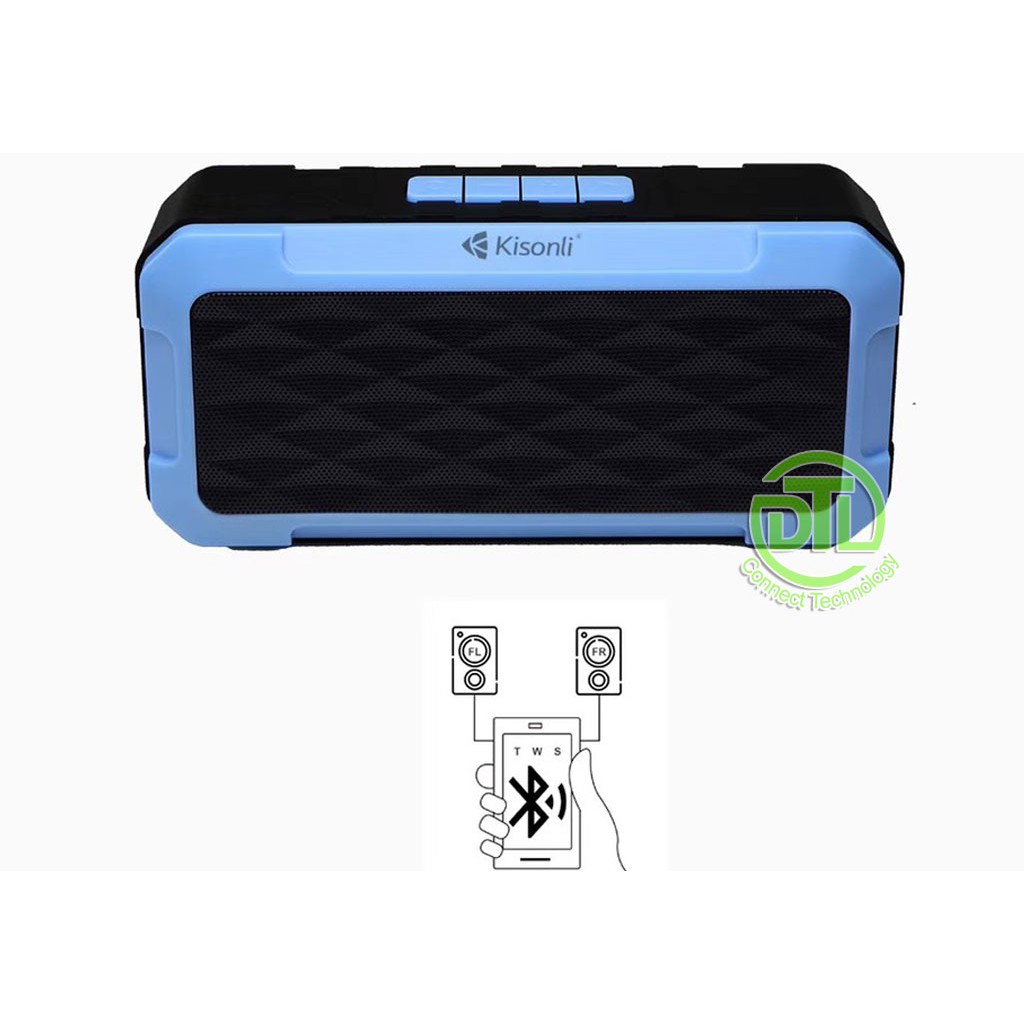 Loa Bluetooth Kisonli KS-1984 - Bluetooth - FM - USB - Thẻ nhớ - AUX