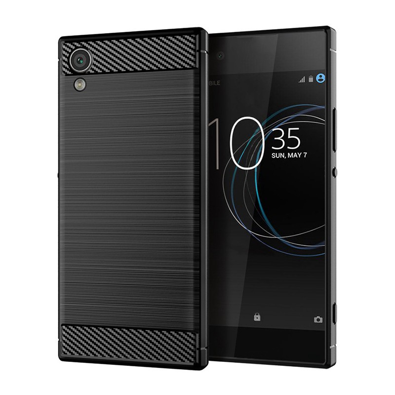 Ốp điện thoại silicon chống rơi dành cho Sony Xperia Xa1 tùy chọn màu sắc