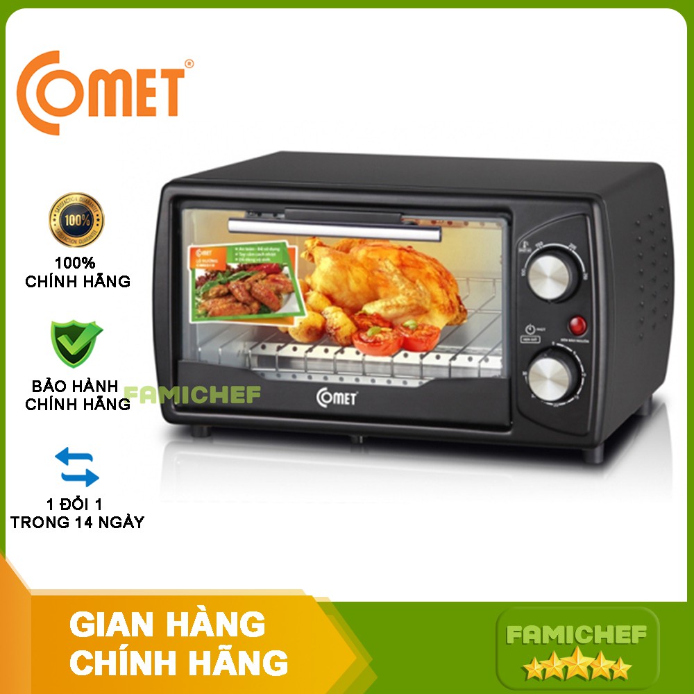 [ELHAP1 giảm tối đa 200K] Lò nướng điện đa năng Comet CM6510 10 lít