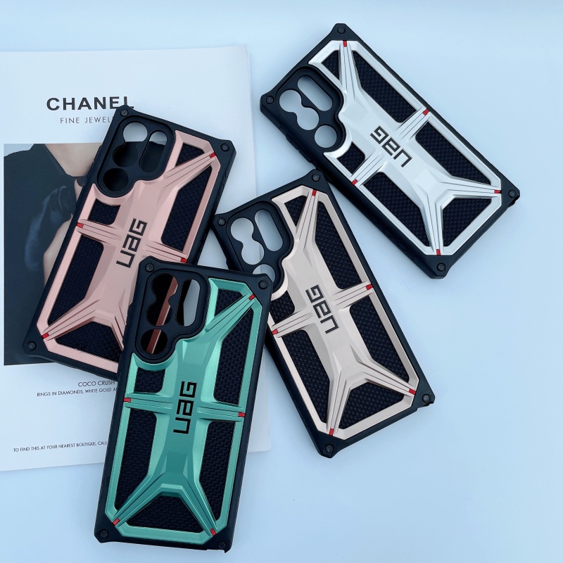 UAG Ốp Điện Thoại Sợi Carbon 10 Màu Tùy Chọn Cho Galaxy S22 Ultra S22 Plus / S22+ 5G