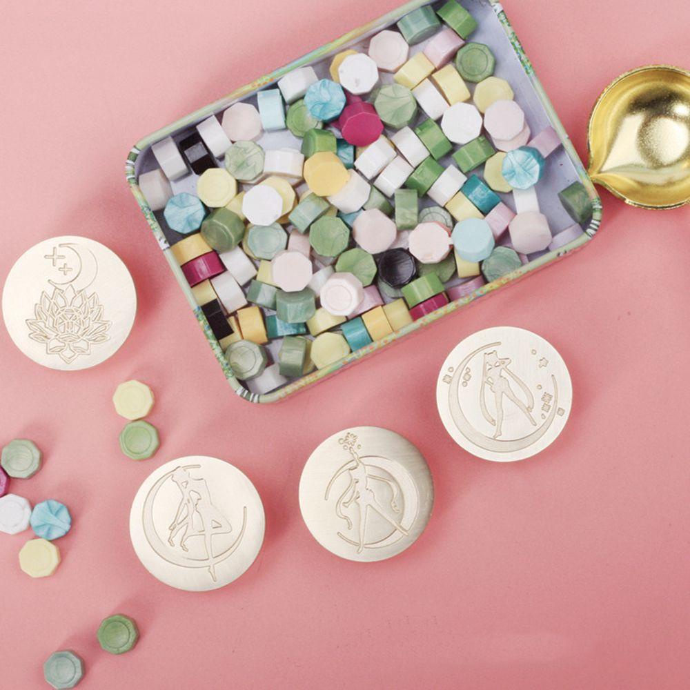 Con Dấu Đóng Sáp Niêm Phong Thủy Thủ Mặt Trăng Bằng Đồng DIY