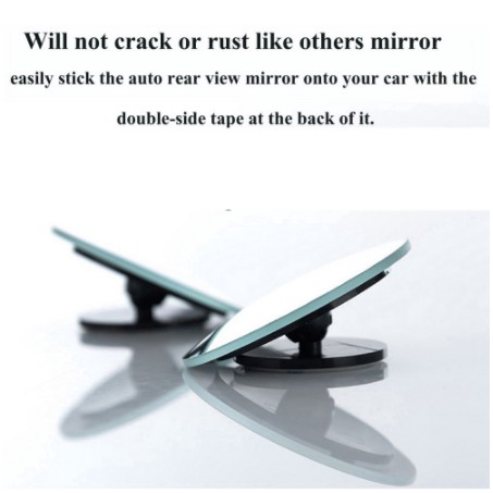 Bộ 2 Gương cầu lồi 5cm kính chiếu hậu xóa điểm mù cho xe hơi ô tô