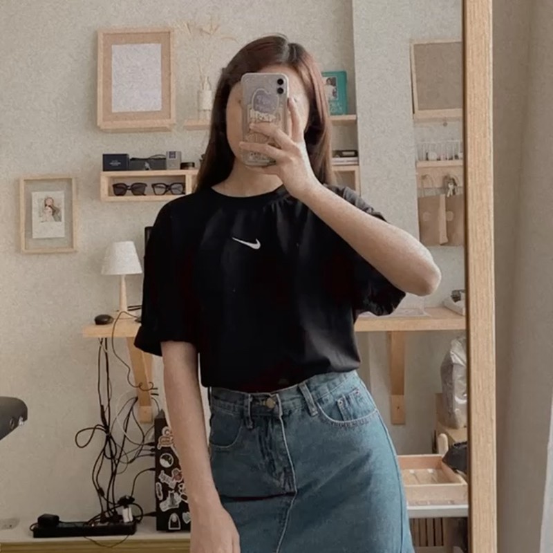 Áo oversize nam nữ phông unisex tay lỡ thun form rộng teen cổ tròn cotton giá rẻ màu đen trắng tee pull DOREMON | BigBuy360 - bigbuy360.vn