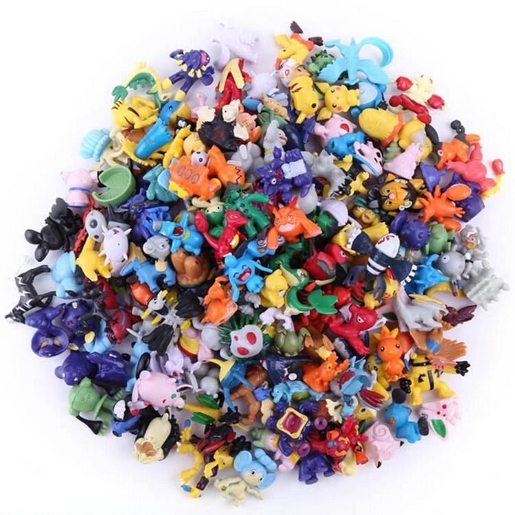 PVN49145 Mô hình đồ chơi pokemon trẻ em đáng yêu dùng để trang trí, kích thước 2-4cm Giá Rẻ