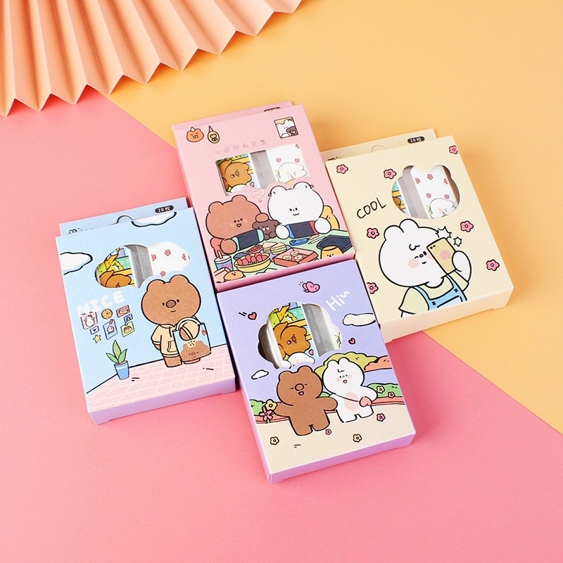 Hộp urgo/băng keo cá nhân 20 miếng cute, đáng yêu