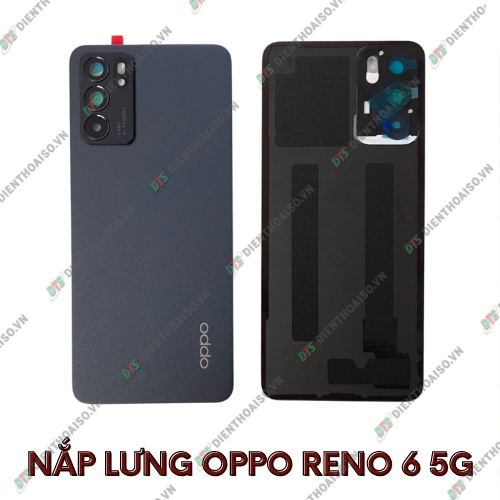 Nắp lưng reno 6 5g kèm kính camera