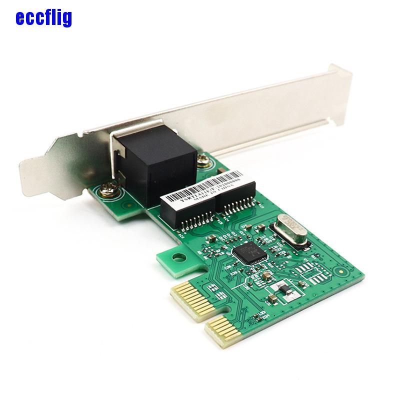 ECC PCI Express PCI-E Network Card 1000M Ethernet 10/100/1000M EJ45 LAN Adapter