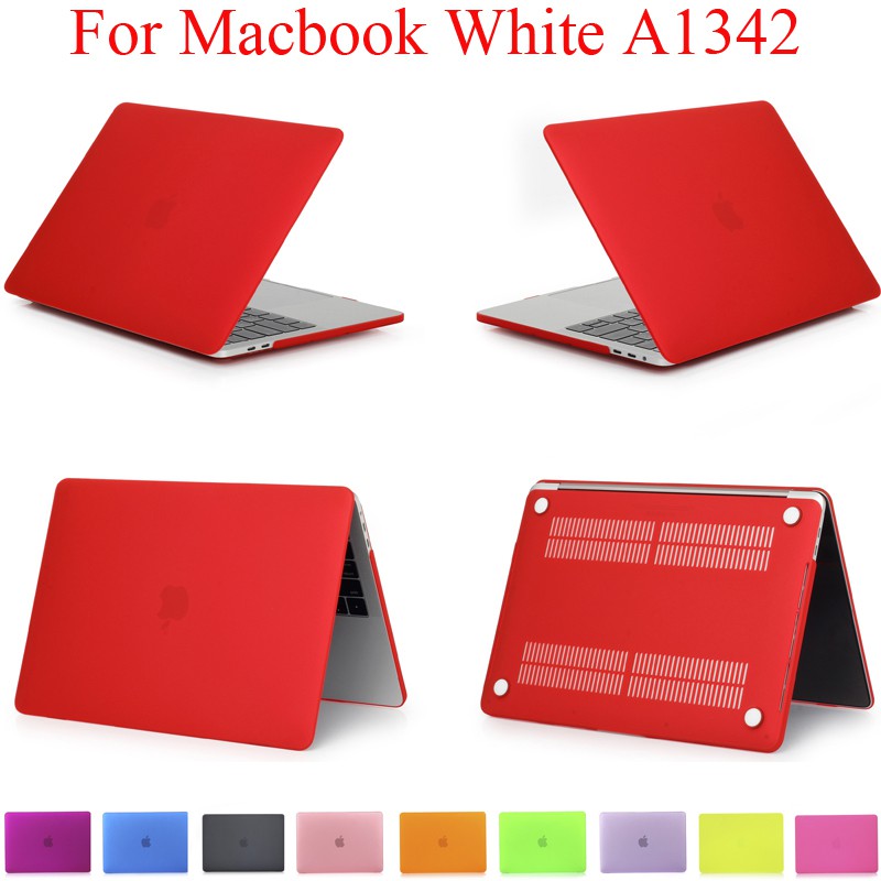 Matte Cover Vỏ mờ cho Macbook White A1342 Vỏ bảo vệ Vỏ Case