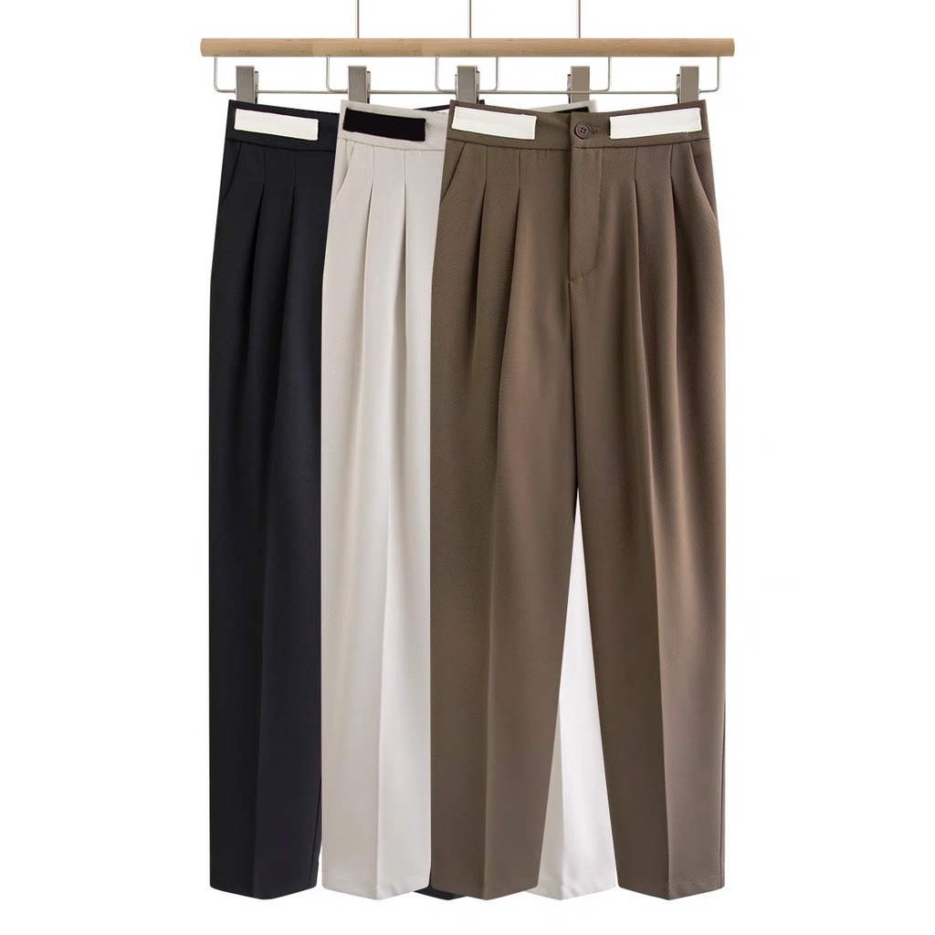 Quần baggy công sở vải quần tây cao cấp--mã 0836