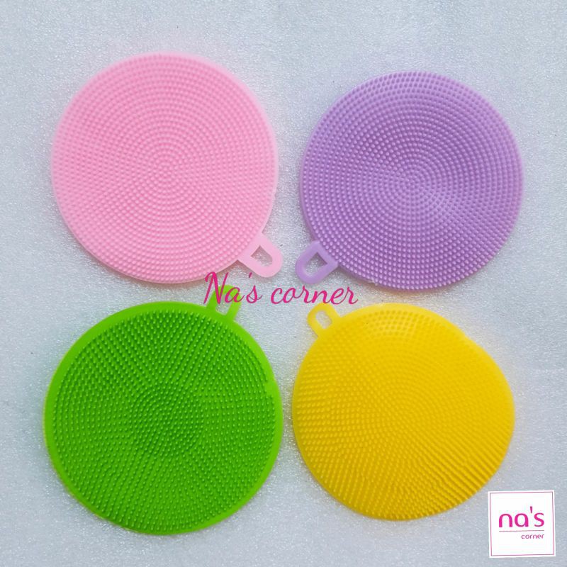 Miếng rửa chén silicon siêu bền sạch - silicone mềm dẻo dai