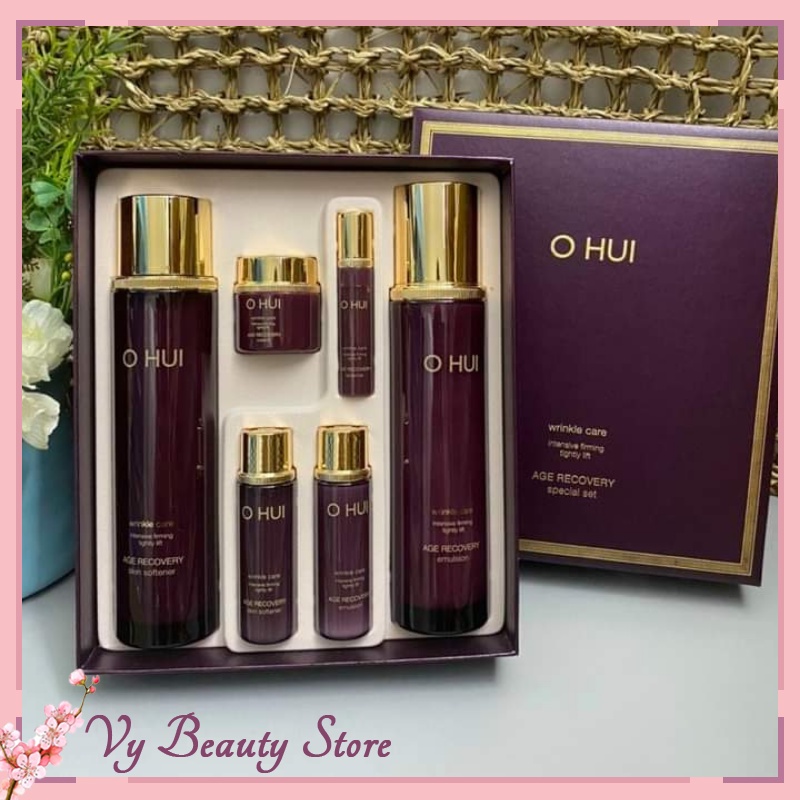 Set Ohui Tím Baby Collagen 6 Món - Bộ Mỹ Phẩm9 Chăm Sóc Da Mặt (OHT3)