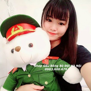 Gấu Bông Công An - Cảnh Sát 70 cm