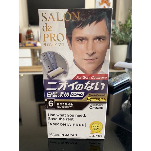 Thuốc nhuộm tóc phủ bạc Salon de pro số 2,3,4,5,5K,6,7