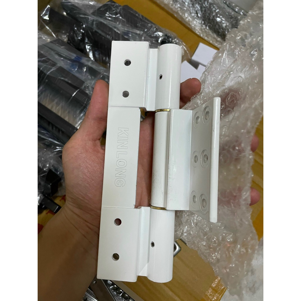 Bản lề 4D 20cm KinLong  cho cửa nhôm XingFa hệ 55