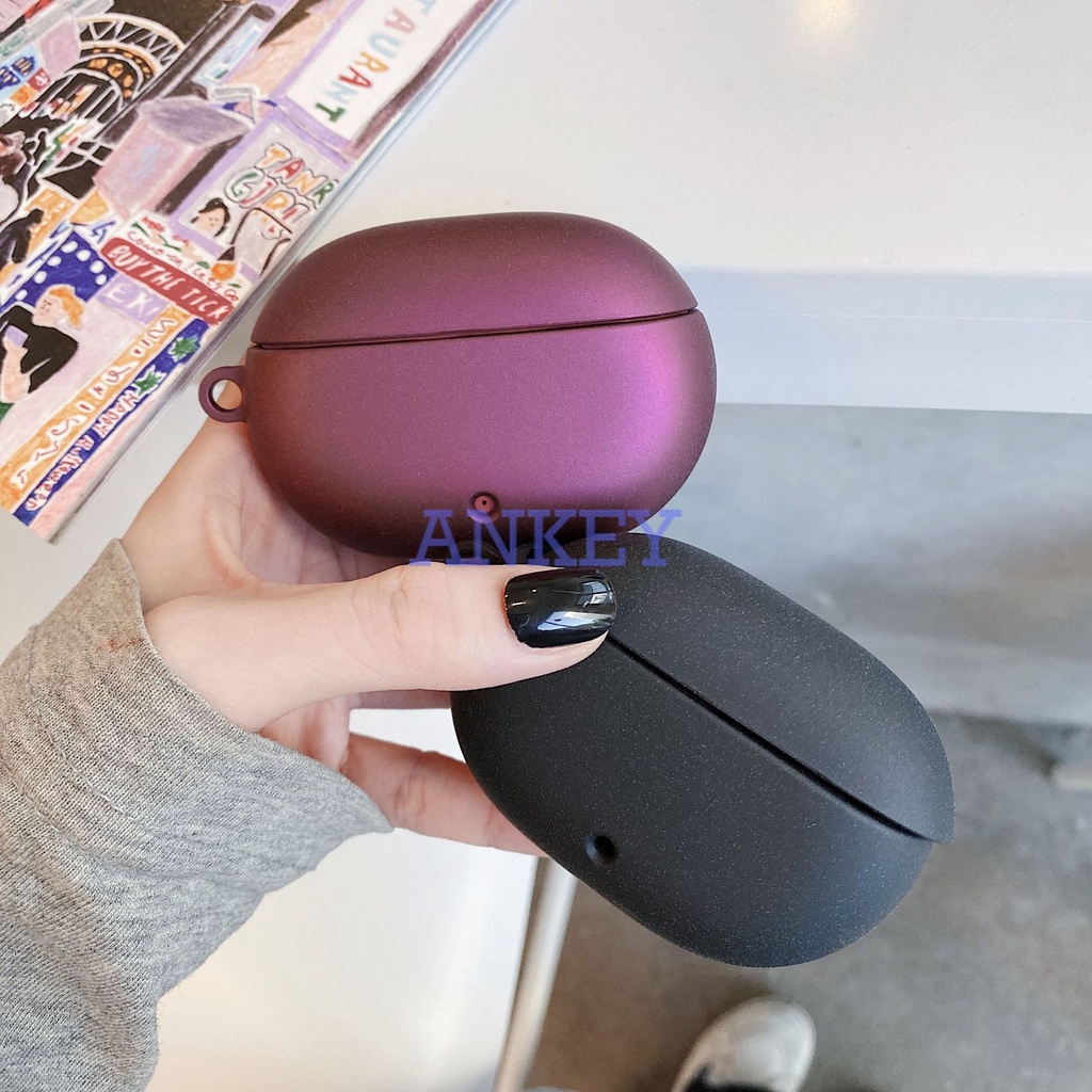 Case for Beats studio buds Vỏ bảo vệ hộp sạc tai nghe bằng PC cứng họa tiết chiếc lá nhiều màu chống sốc/ thấm nước tiện dụng