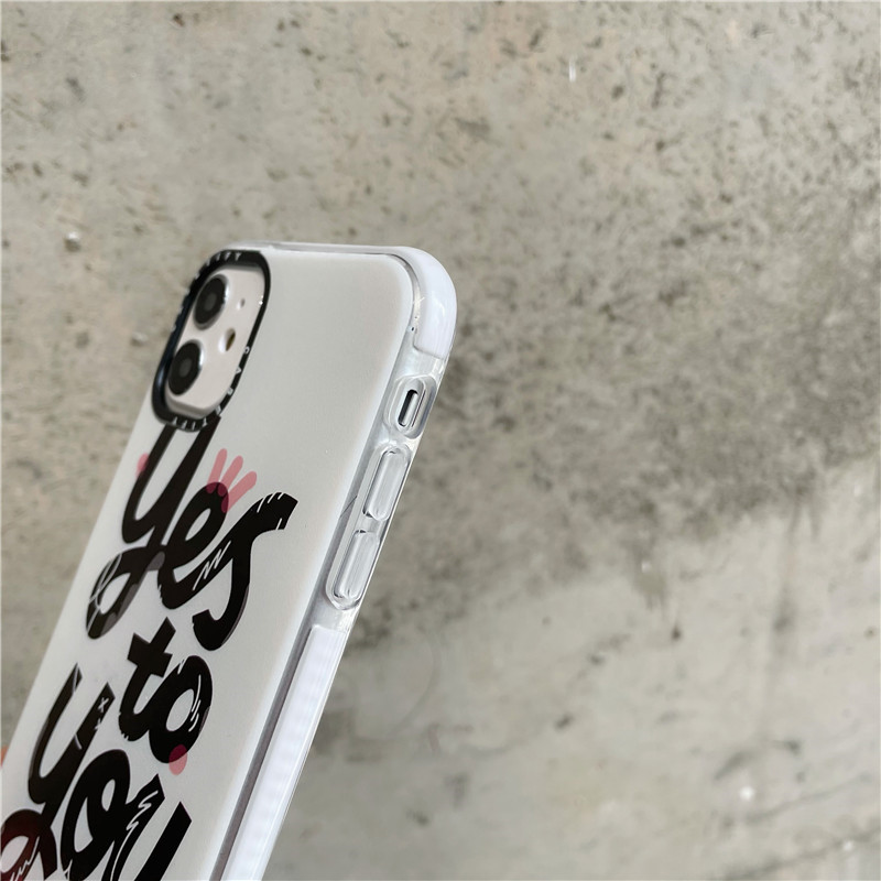 Ốp Lưng Tpu Mềm Họa Tiết Chữ Yes To You Cho Iphone 12 11 Pro Max 6 6s 7 8 Plus Iphone X Xs Max Xr Se 2020