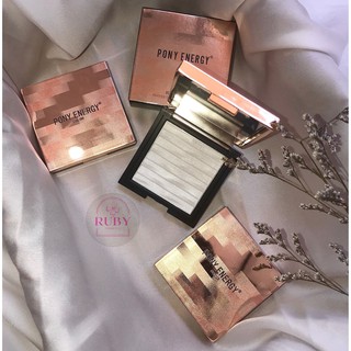 Phấn highlight, bắt sáng PONY ENERGY chất phấn mịn mướt dễ tán - rubycosmetics