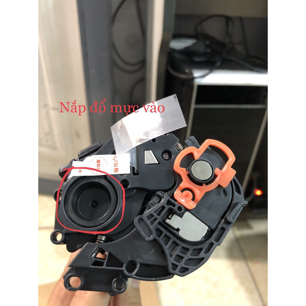 [Mã ELFLASH3 hoàn 10K xu đơn 20K] HỘP MỰC 12A DÙNG CHO CANON 2900, CÓ LỖ ĐỔ MỰC THẢI VÀ NẮP ĐỔ MỰC VÀO