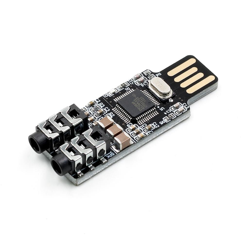 VHM-303 New CM108 USB Drive Free Sound Card Laptop Computer External Sound Card Module New Drop shipping-PC Friend | BigBuy360 - bigbuy360.vn