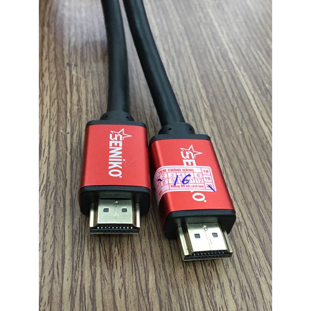 Dây HDMI SENNIKO 19+1 hỗ trợ 4K*2K - Dây 2 đầu HMDI hàng nhập khẩu đủ đồ dài từ 1,5m đến 30m chất lượng tốt giá hợp lí