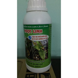 Sản phẩm chống thối nhũn Ngọc Linh 12H lọ 250ml cho hoa lan cây cảnh