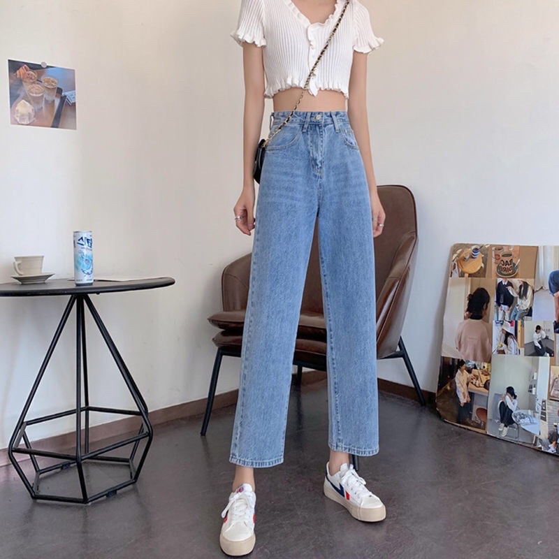 Quần Dài Jean Xẻ Sau Ống Rộng Hàng  Cao Cấp  -Tuyển chọn loại 1