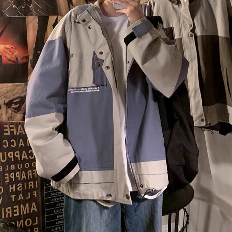 (VIDEO THẬT) Áo Khoác KaKi Nam Hàn Quốc (unisex nam nữ đều mặc được) đáp 2 mầu | BigBuy360 - bigbuy360.vn