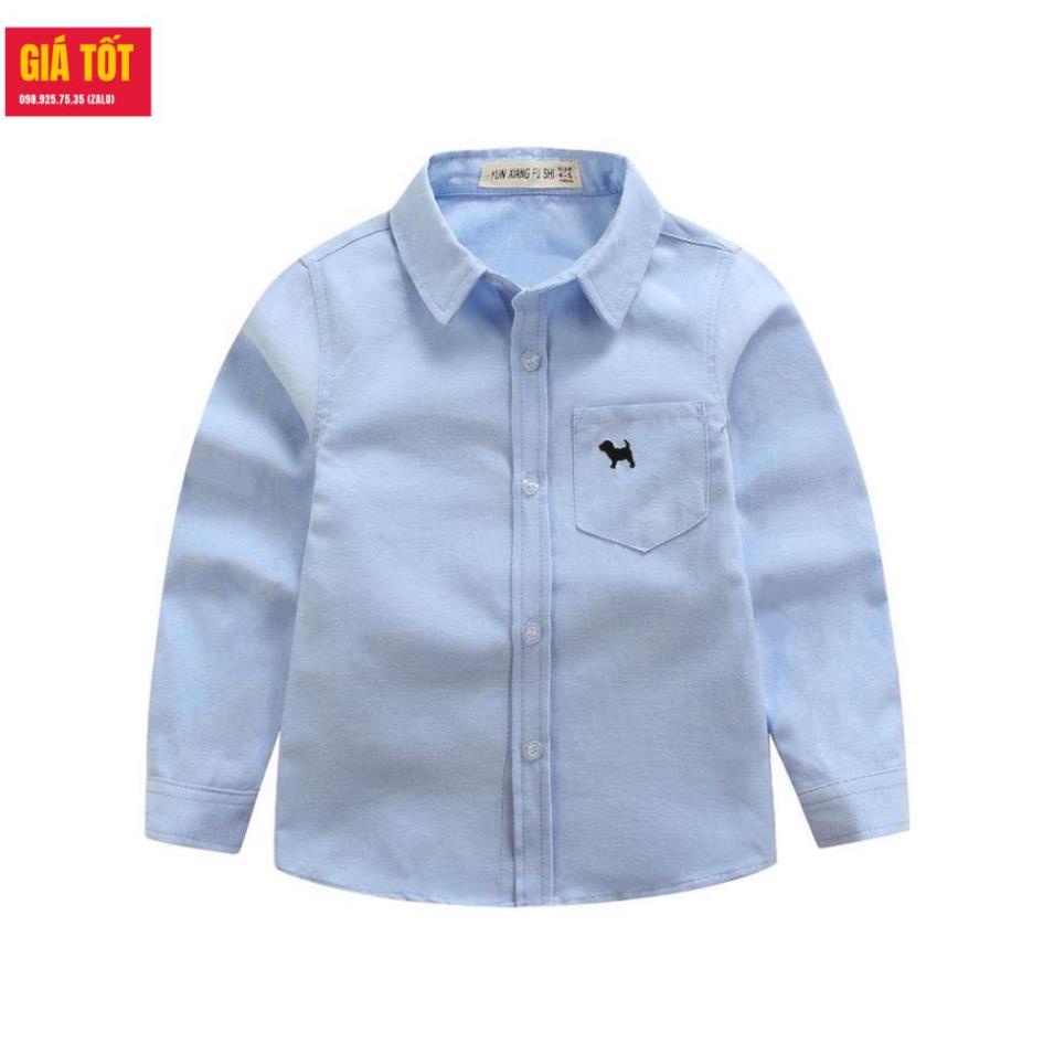 Áo sơ mi bé trai 10 tuổi ☑️  Quần áo cho bé trai 13 tuổi size đại 30kg 35kg 4