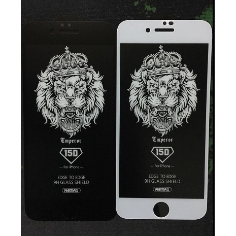 Kính cường lực Iphone chống vân tay nhám Remax 15D tốt nhất dòng 6/6s/6P/7/7P/8P/X/XSMaX(TẶNG MIẾNG LAU KÍNH)