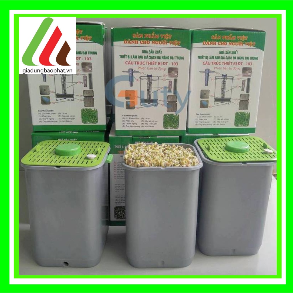 Máy làm giá đỗ tại nhà tự động cao cấp sạch sẽ vệ sinh chất lượng cao